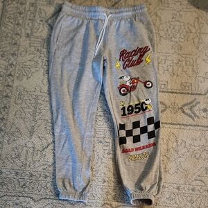 Peanuts Gray Racing Club Joggers